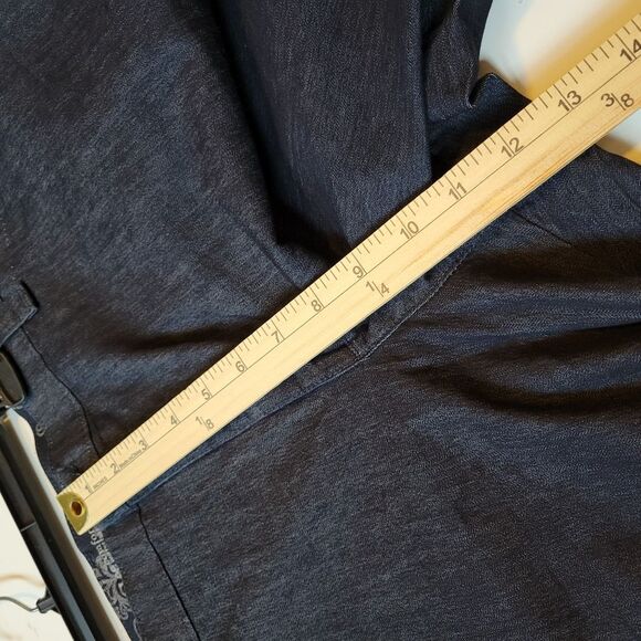 NEW LEE 16 stretch COMFORT FIT STRAIGHT LEG DENIM TROUSERS JEANS 1X NWT - Picture 8 of 9